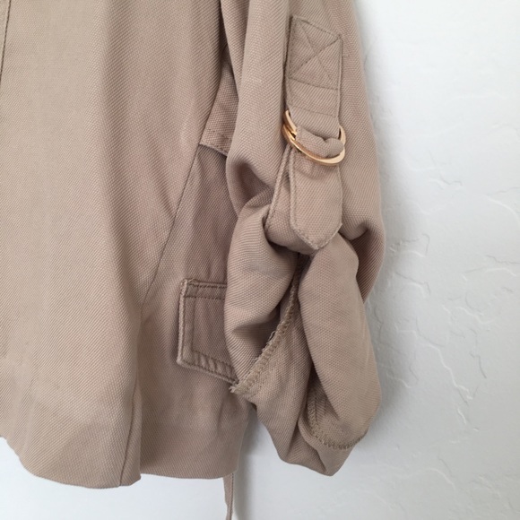 Entry- Never Worn! Smart Casual Tan Jacket - Picture 6 of 7